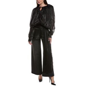 Reveriee Womens Mini Dress, Black